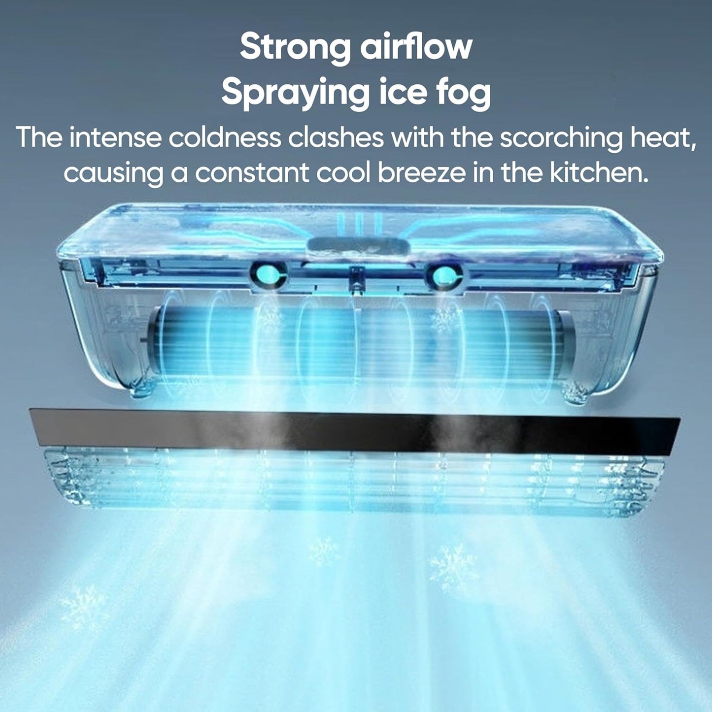 Upgraded 3 Wind Modes Portable Wireless Wall Mounted Air Conditioner