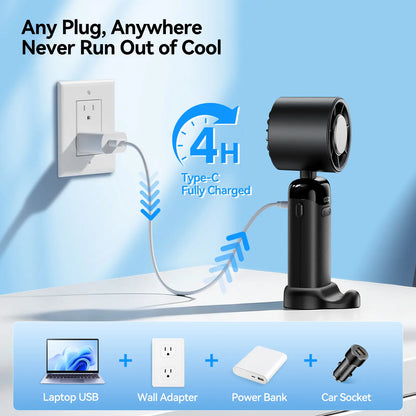 4-in-1 Portable Handheld Turbo Fan
