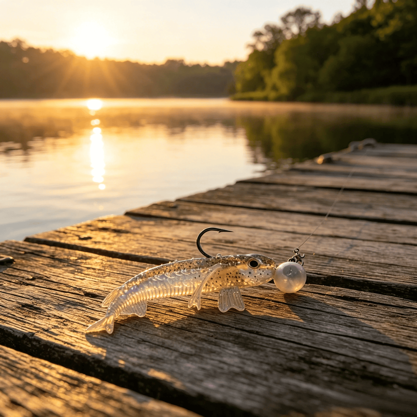 🐟️Realistic transparent fishing lure🎣