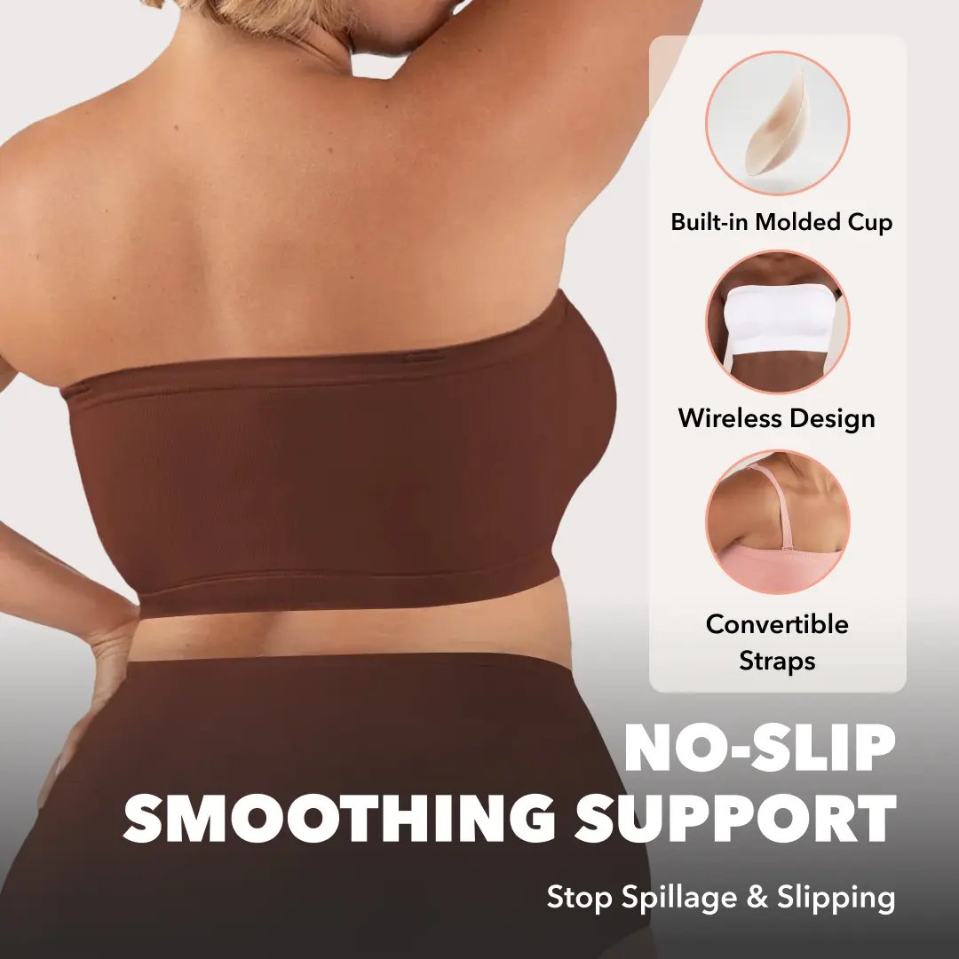 🔥Convertible Strapless Bandeau Bra