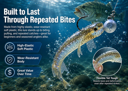 🐟️Realistic transparent fishing lure🎣