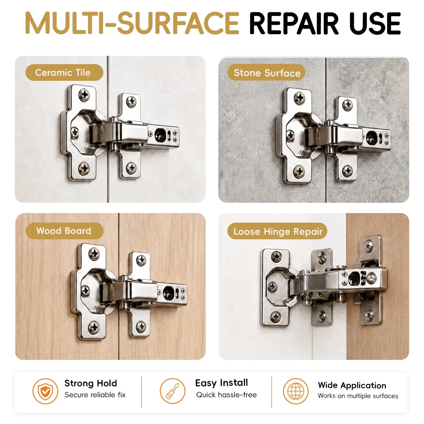 🔩 6×14mm Door Hinge Thread Repair Screws