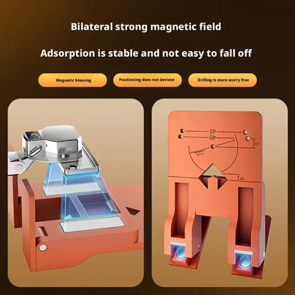 Magnetic Positioning Hinge Mounting Limit Plate