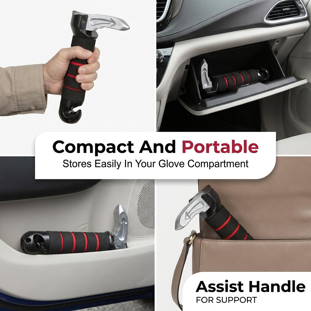 Car Door Handle for Elderly Car Assist Support Car Handle Multifunction