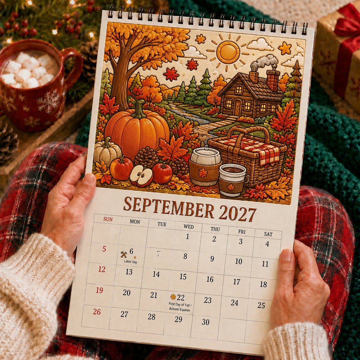🎨Color Your Year 2027: Creative Coloring Calendarr📅