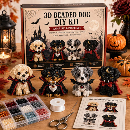 🎃🐶3D Halloween Dog DIY Art Set