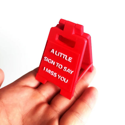 Romantic Message Sign: 'I Fell For You' | Long Distance Gift | Surprise Present
