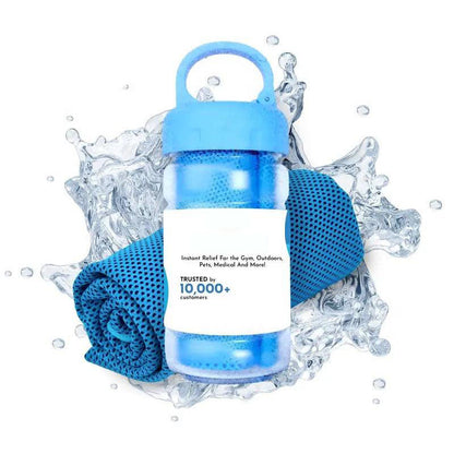 TYIIPLUS™ Instant Cooling Towel – Quick Dry Sports Towel for Gym, Travel & Outdoor Activities