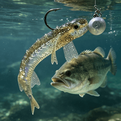 🐟️Realistic transparent fishing lure🎣