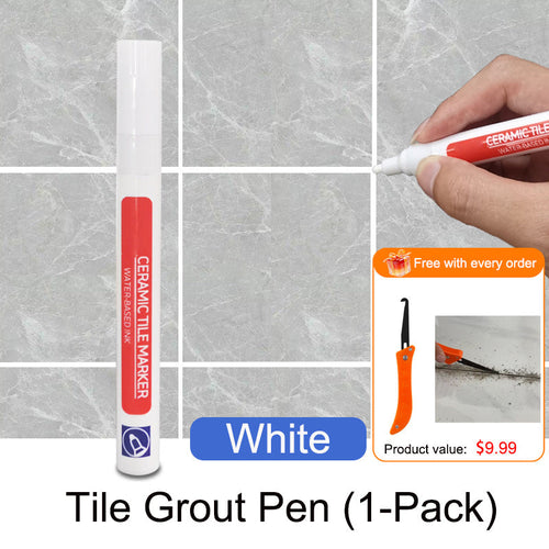 Anti-mould and waterproof joint pen for ceramic tiles