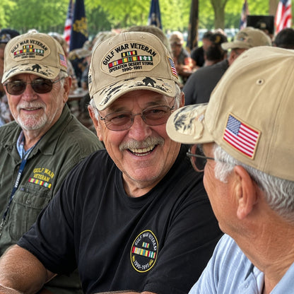 🇺🇸 Gulf War Veteran Tribute Cap🎖️
