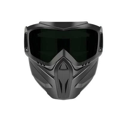 🔥Detachable Full Face Goggle Mask