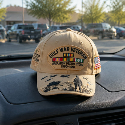 🇺🇸 Gulf War Veteran Tribute Cap🎖️