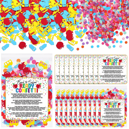 🎉School Day Joy Confetti Favor Set🎓