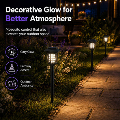 Solar Mosquito Zapper Path Light