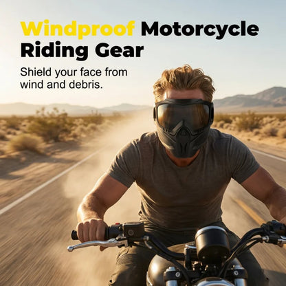 🔥Detachable Full Face Goggle Mask