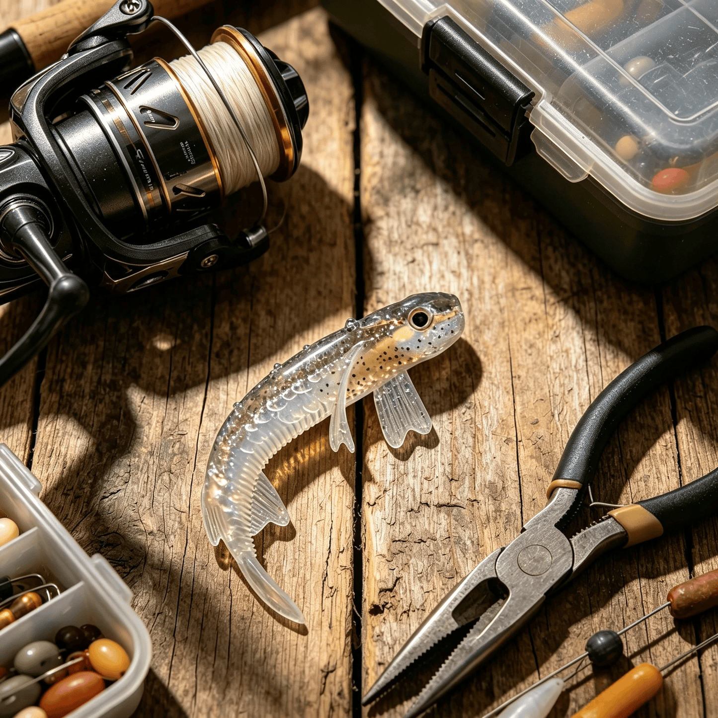 🐟️Realistic transparent fishing lure🎣