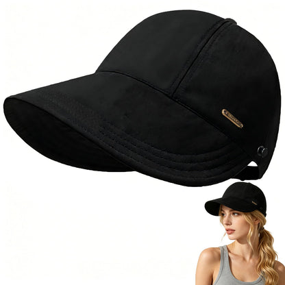 Women's Wide Brim Sun Visor Hat