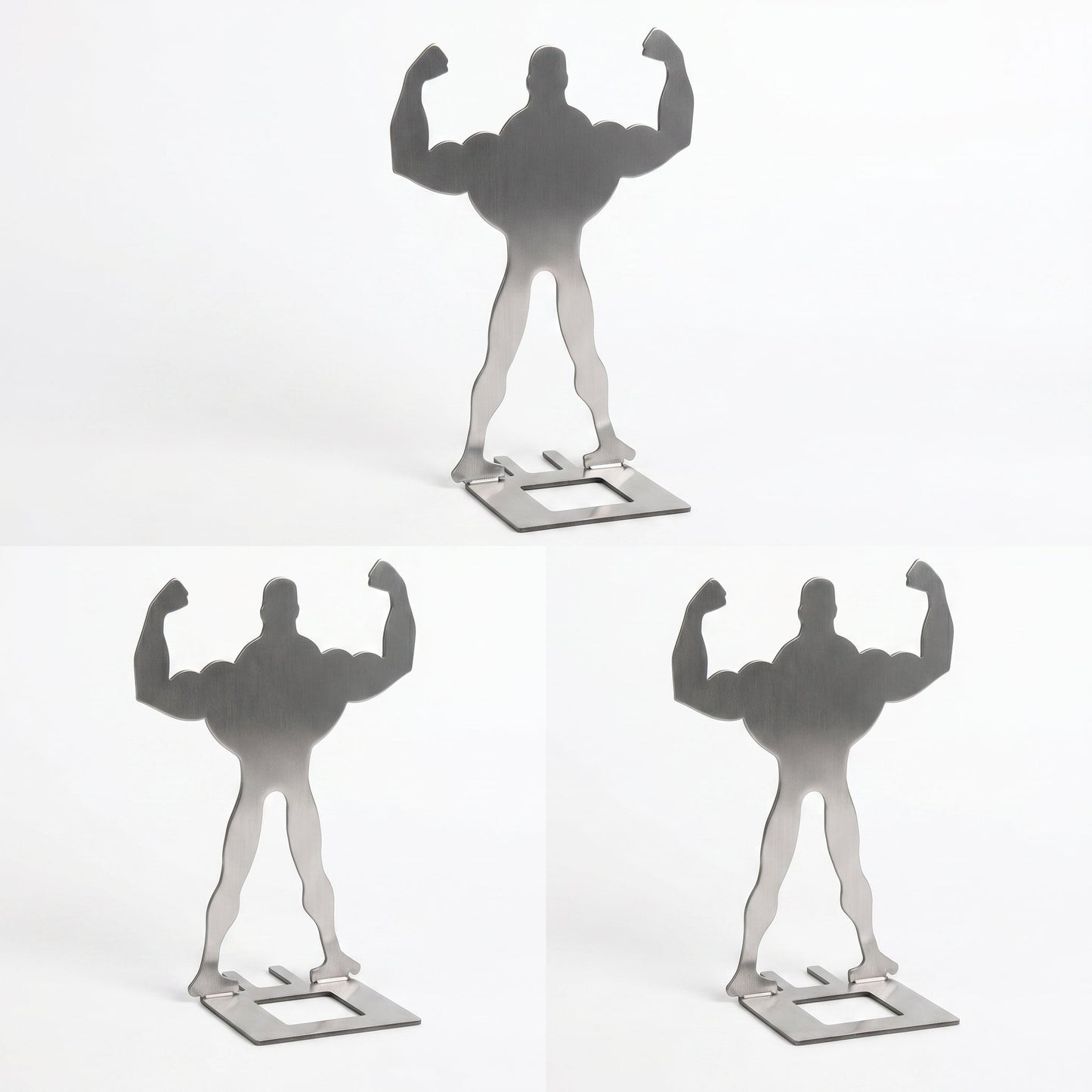 Funny BBQ Stand Muscle Man Hot Dog Holder