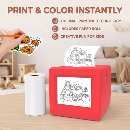 TYIIFIND AI Voice-Activated Mini Sticker Printer