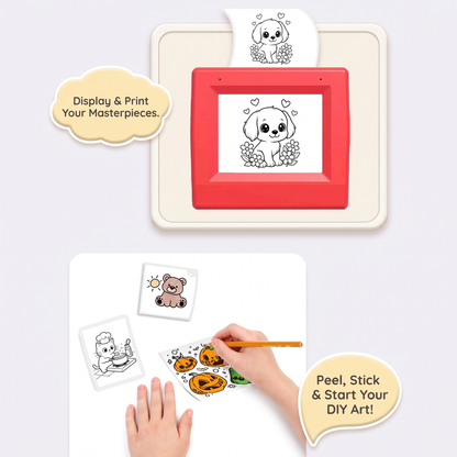 TYIIFIND AI Voice-Activated Mini Sticker Printer