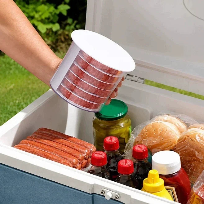 Food Grade Burger Press Patty Maker, Manual Kitchen Tool for BBQ