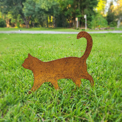 Handmade Metal Garden Art - Rusted Garden Decor