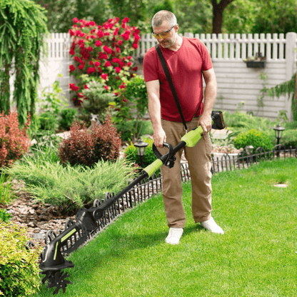 Tyiiplus™ 2-IN-1 Cordless Tiller & Cultivator with Extendable Pole
