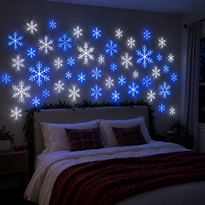 ❄️TYIIFIND LED Snowflake Wall Light Set (12 Pcs)