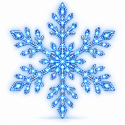❄️TYIIFIND LED Snowflake Wall Light Set (12 Pcs)