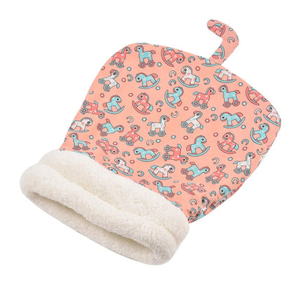 🐱 Plush Self-Warming Pet Sleeping Bag & Cave Bed
