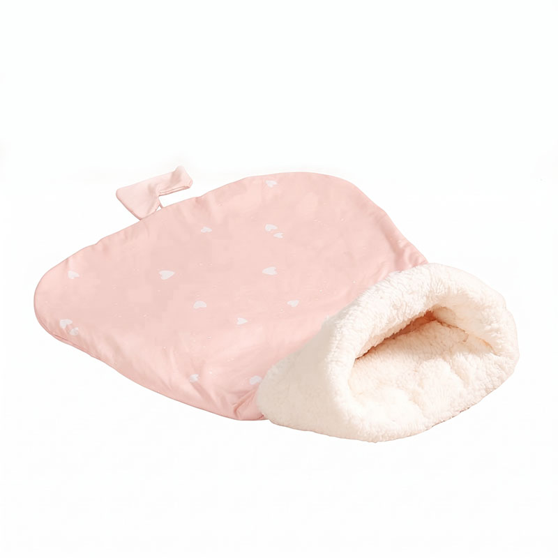 🐱 Plush Self-Warming Pet Sleeping Bag & Cave Bed