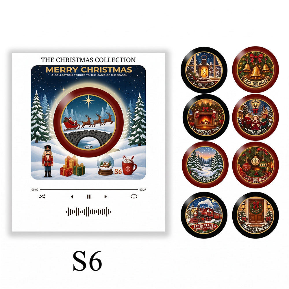 🎄TYII™ Christmas Vinyl Magnetic Music Player