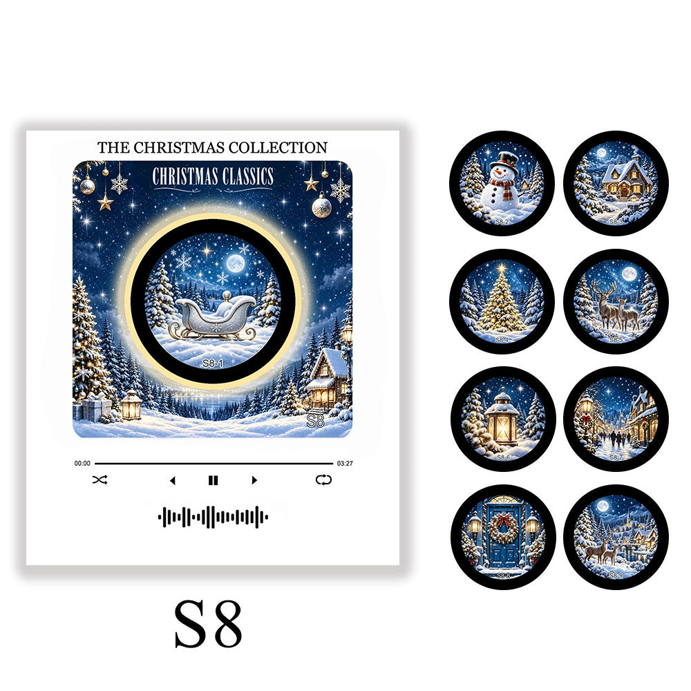 🎄TYII™ Christmas Vinyl Magnetic Music Player