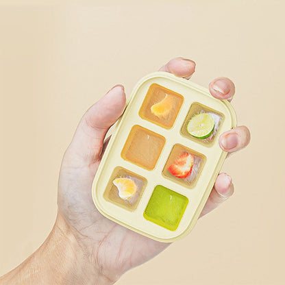 Mini Ice Cube Tray with Easy Release Lid