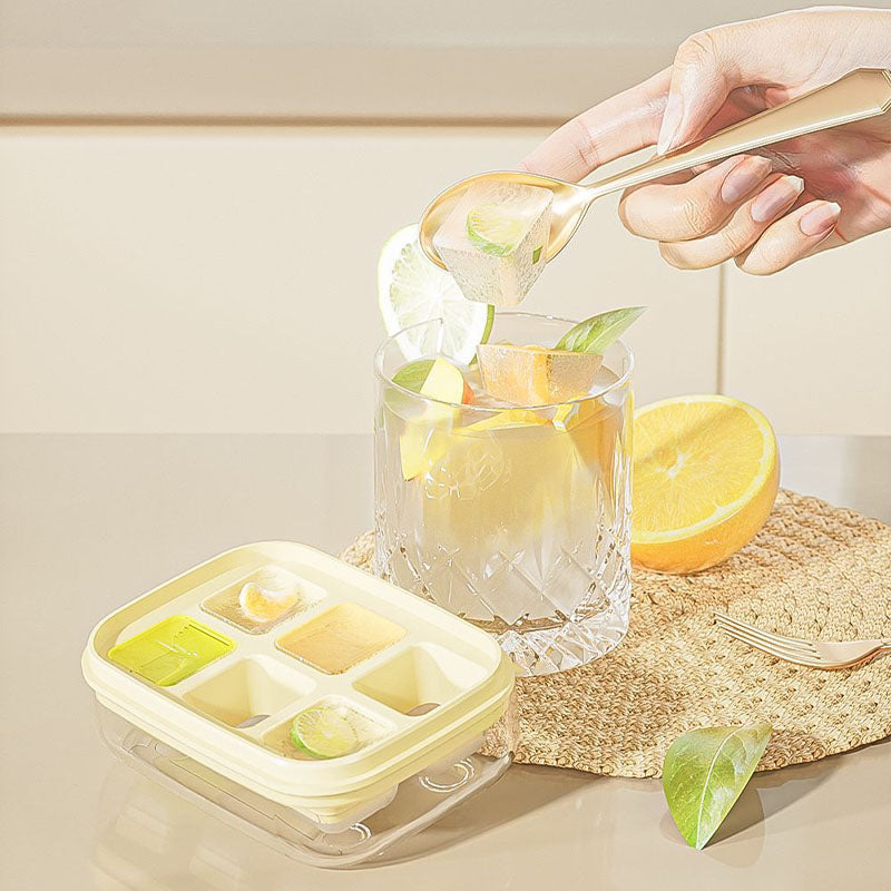 Mini Ice Cube Tray with Easy Release Lid