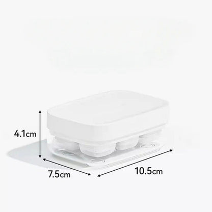 Mini Ice Cube Tray with Easy Release Lid