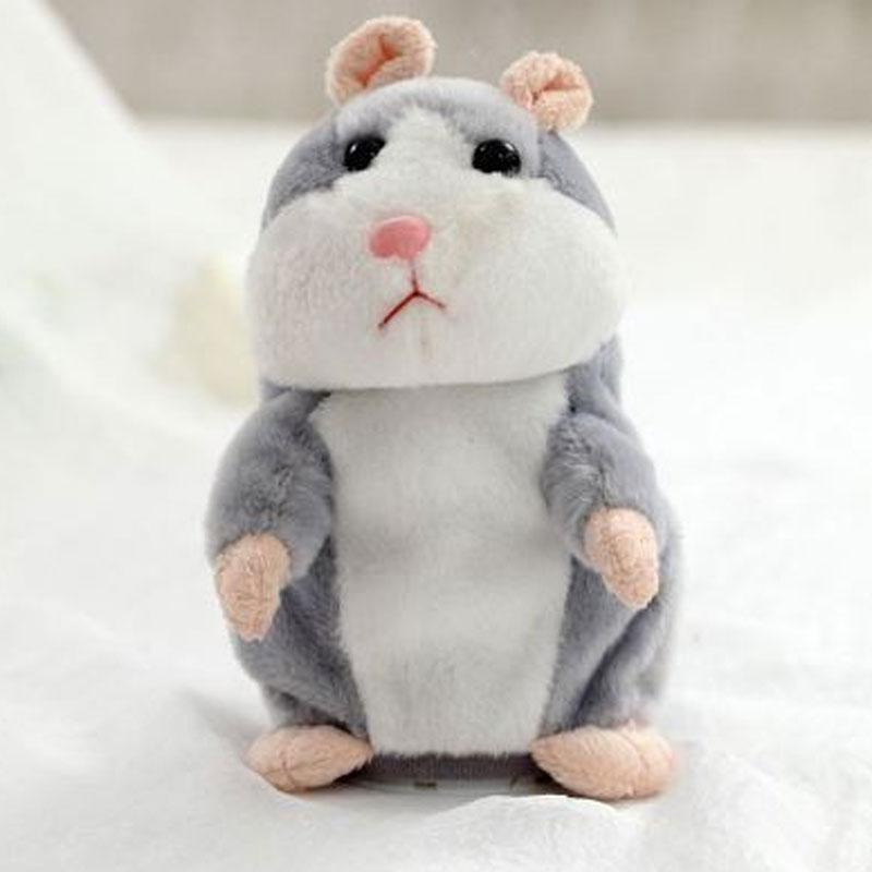 🐹 Talking Hamster Plush – repeats whatever you say, auto head-shaking, hilarious fun for kids & adults🎁