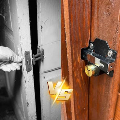 Long Throw Gate Lock with 5 Keys