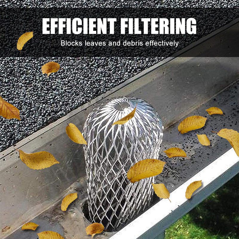 🍂 Gutter Leaf Guard – Keeps Leaves & Debris Out – Reduces Clogs in Gutters & Downspouts ✨