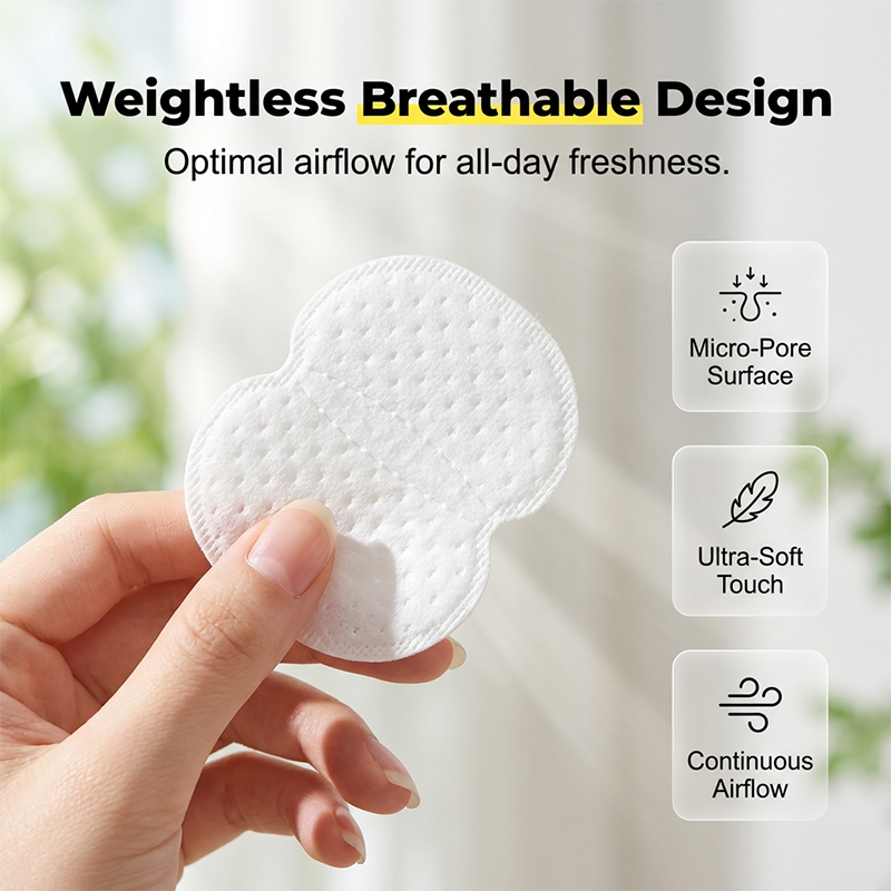 Ultra-Thin Invisible Underarm Sweat Pads