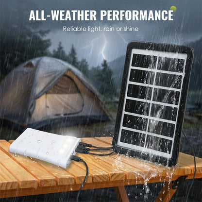 TYIIPLUS™ Solar Powered LED Lighting System with 3 Bulbs