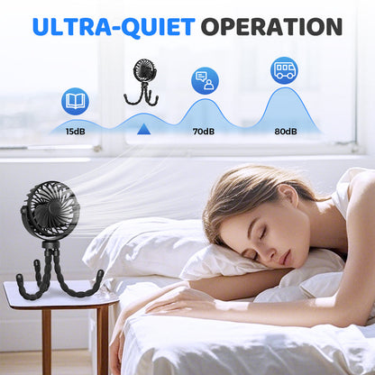 Mini Handheld Multi-Function Octopus Fan