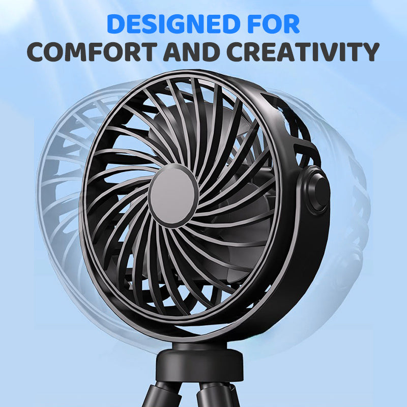 Mini Handheld Multi-Function Octopus Fan