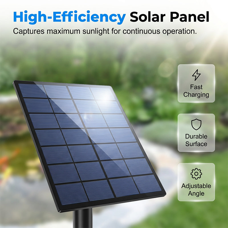 TYIIPLUS™ Solar Pond Aerator with Air Pump