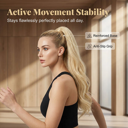 Voluminous Layered High Ponytail Extension – Instant Glam Hairpiece ✨