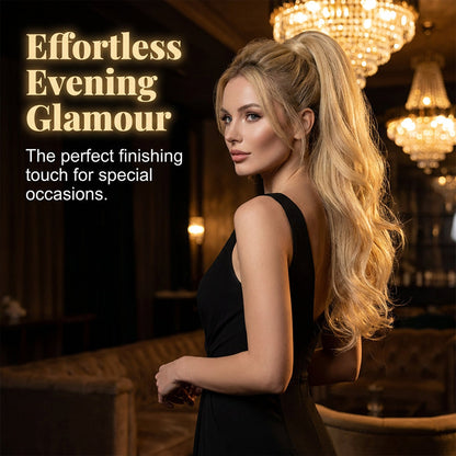 Voluminous Layered High Ponytail Extension – Instant Glam Hairpiece ✨
