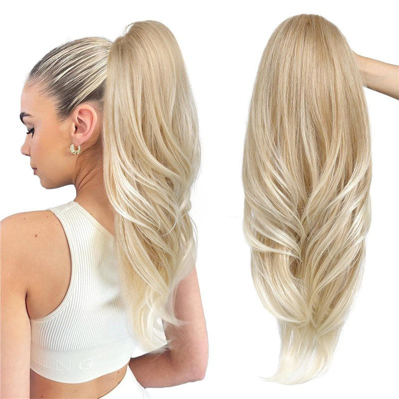 Voluminous Layered High Ponytail Extension – Instant Glam Hairpiece ✨