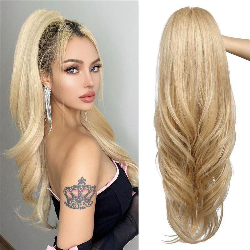 Voluminous Layered High Ponytail Extension – Instant Glam Hairpiece ✨