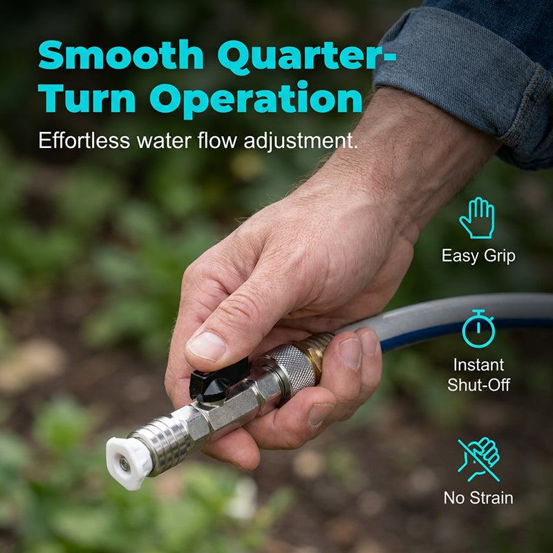 Tyiiplus™ 3/4" GHT to 1/4" Quick Connect Adapter